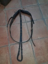 Altes Pferde Kutschen Geschirr Schweifriemen Leder schwarz vintage antik alt