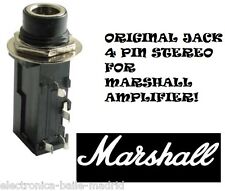 ORIGINAL MARSHALL 1/4" 6,35mm STEREO INPUT JACK PC MOUNT RÖHRENVERSTÄRKER VER...