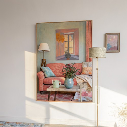 70er jahre stil home interior - 70er,