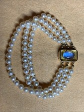 Perlenarmband 3-reihig mit