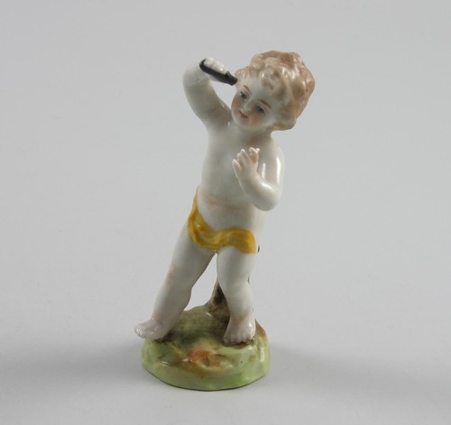 Porzellanfigur putto defekt - porzellanfigur,