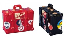 Spardose Koffer in rot oder