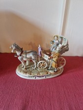 Porzellan Kutsche Carl