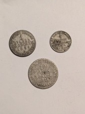 Silbermünzen Konvolut Silbergroschen Thaler Taler 19.Jahrhundert Silver Coin Lot
