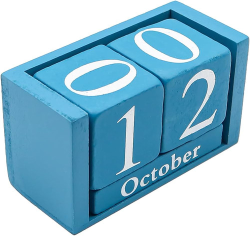 Vintage-Holzkalender