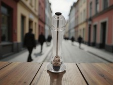 TOP! Berlin Gewürzmühle ZASSENHAUS XXL Pfeffermühle Salzmühle Acryl ca. H. 23 cm