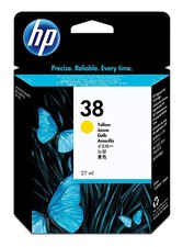 HP 38 Tinte C9417A yellow gelb für Photosmart Pro B8850 B9180 neu D