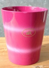 Blumentopf von SK Soendgen Keramik, made in Germany, rot, wie neu!