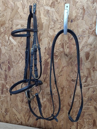 Englische leder flash trense - englische,