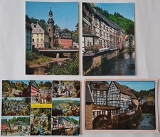 Postkarten Lot 4 x MONSCHAU Eifel Ansichtskarten ungelaufen ab/nach ~1970/80
