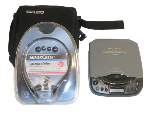Optimus 3480 discman cd - optimus,