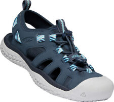 Keen Damen Sandale SOLR 1022453 Blau, abriebfest, schnelltrocknend, Gr.37,5