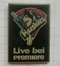 EC KASSEL HUSKIES / EISHOCKEY DEL / PREMIERE  ................ Sender-Pin (276k)