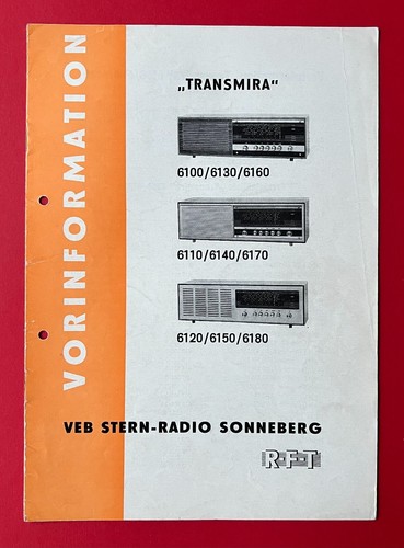 Ddr rft vorinformation - rft, veb