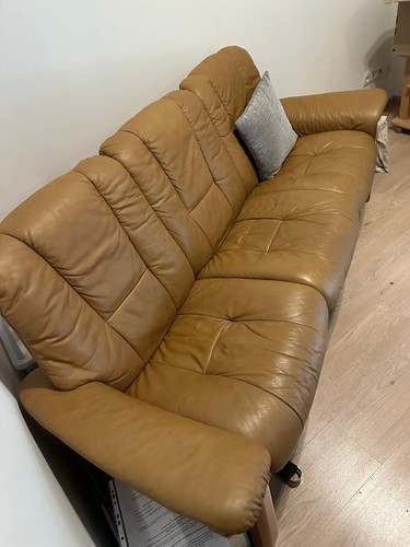 Stressless ledersofa sitzer - ledersofa, 3-sitzer