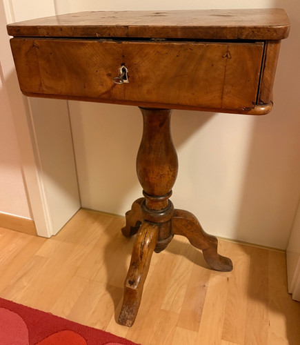 Biedermeier näh spieltisch - biedermeier,