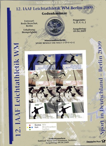 Euro 2009 leichtathletik wm - 10,