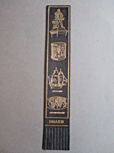 Leder lesezeichen sir francis - leder,