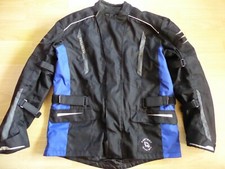 Textil-Motorradjacke von Fastway für Herren mit Größe L + Protektoren