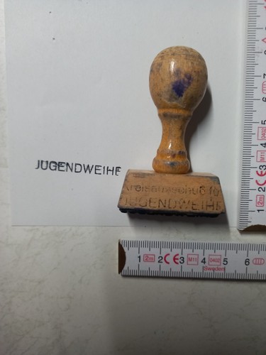 Orginaler stempel jugendweihe - orginaler,