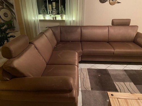 Ecksofa und sessel neuwertig - ecksofa,
