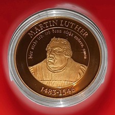 Gedenkprägung Martin Luther