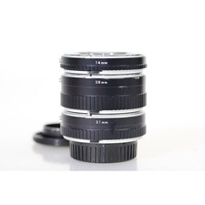 Minolta Zwischenringsatz MD - Zwischenringe für MF Kameras - Extension Tube  