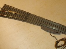 Fleischmann-H0-6178-Schnellfahrweiche Links-Antrieb-gebraucht Zustand-LESEN- 1