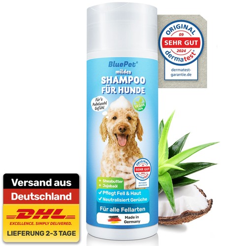 Bluepet hundeshampoo hunde - bluepet,