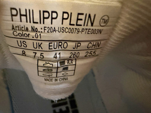 Philipp plein herren sneaker - philipp,