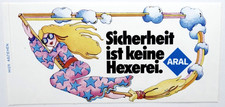 Werbe-Aufkleber Aral