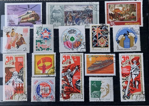 Verschiedene briefmarken aus - briefmarken,