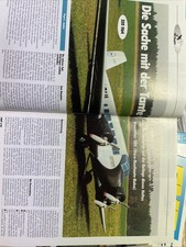 Bauplan für Motorflugzeug JU52, 292 cm Spannweite