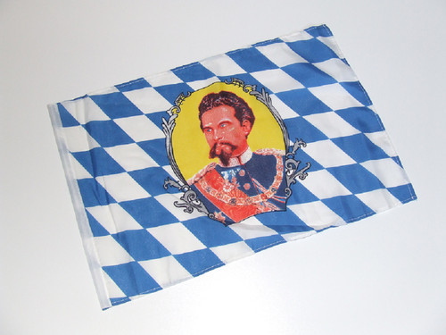Bayern könig ludwig flagge - könig,