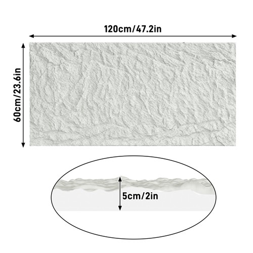 3cm 5cm pu wandpaneele - /,
