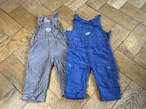 Steiff cord latzhosen 2er - 2er, set