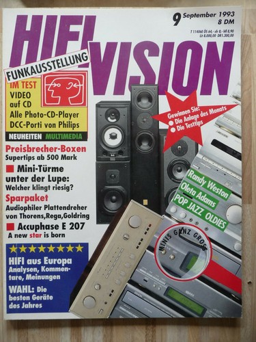 Hifi vision 1993 - vision, 9/1993
