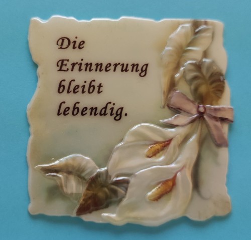Wachsbild gedenkkerze - gedenkkerze,