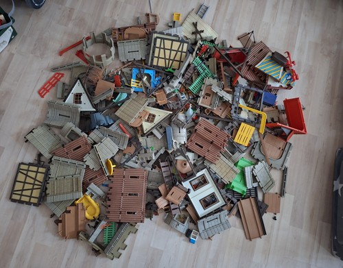 Playmobil ritterburg bauernhof - ritterburg,