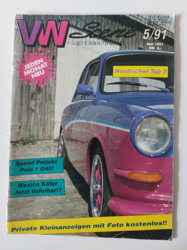 Scene international 1991 - vw,