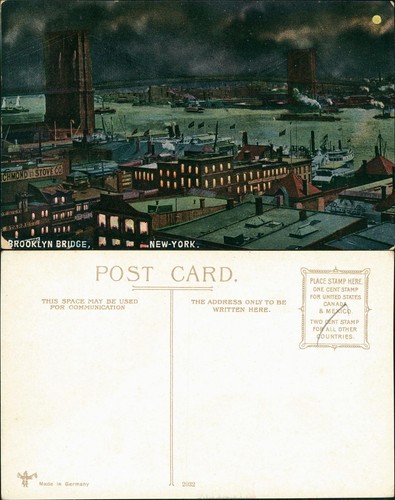 Postcard new york - new, city
