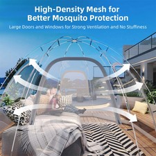 Gartenparty Kuppelzelt