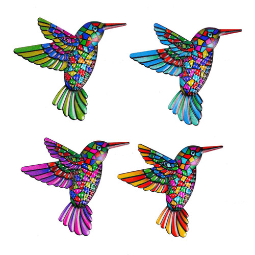 Kolibri wanddeko stück 3d - kolibri,
