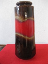 Mid Century Keramik Vase Scheurich 206 – 26 aus den 60er Jahren Retro mittelgroß