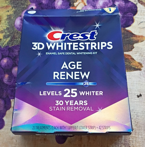 Crest whitestrips age - age, renew