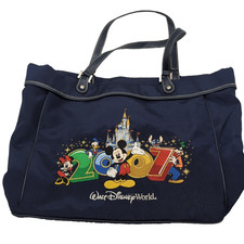 Walt Disney World 2007 Tasche Bag blau | Vintage Stick Y2K Mickey Stitch Donald