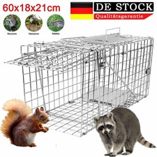 Große Marderfalle Lebendfalle Kaninchenfalle Tierfalle Drahtfalle Fuchsfalle DE