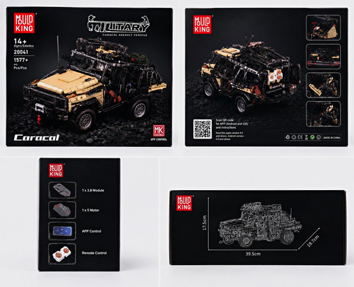 Mould king military caracal - military,