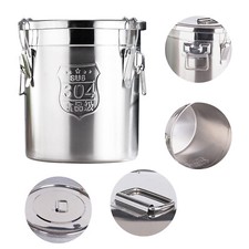 6L Edelstahl Getreidebehälter