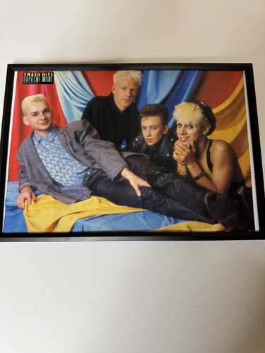 Depeche mode 1985 framed - depeche,
